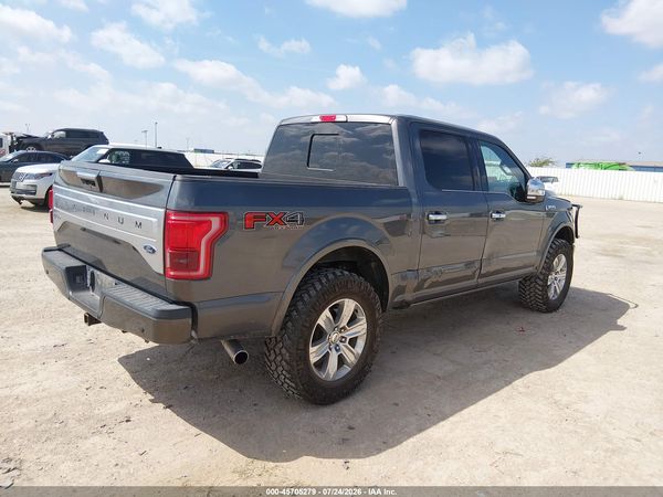 2017 FORD F-150 PLATINUM