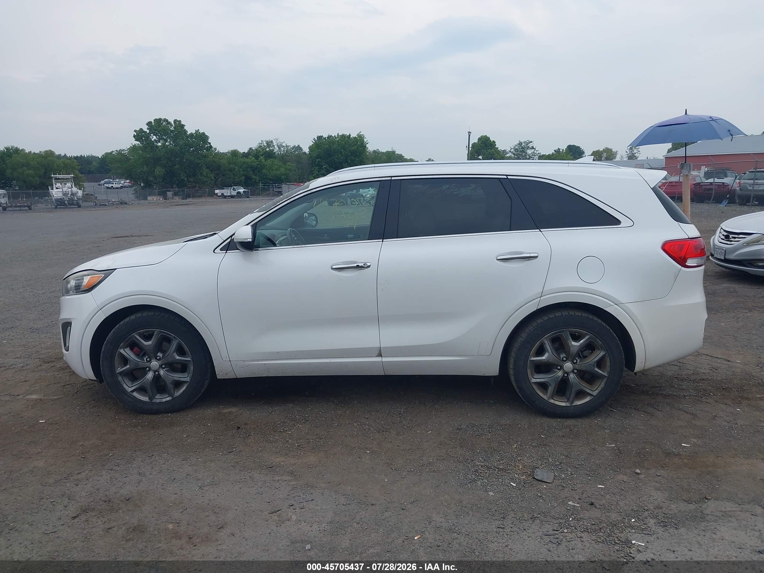 2016 KIA SORENTO 3.3L SX