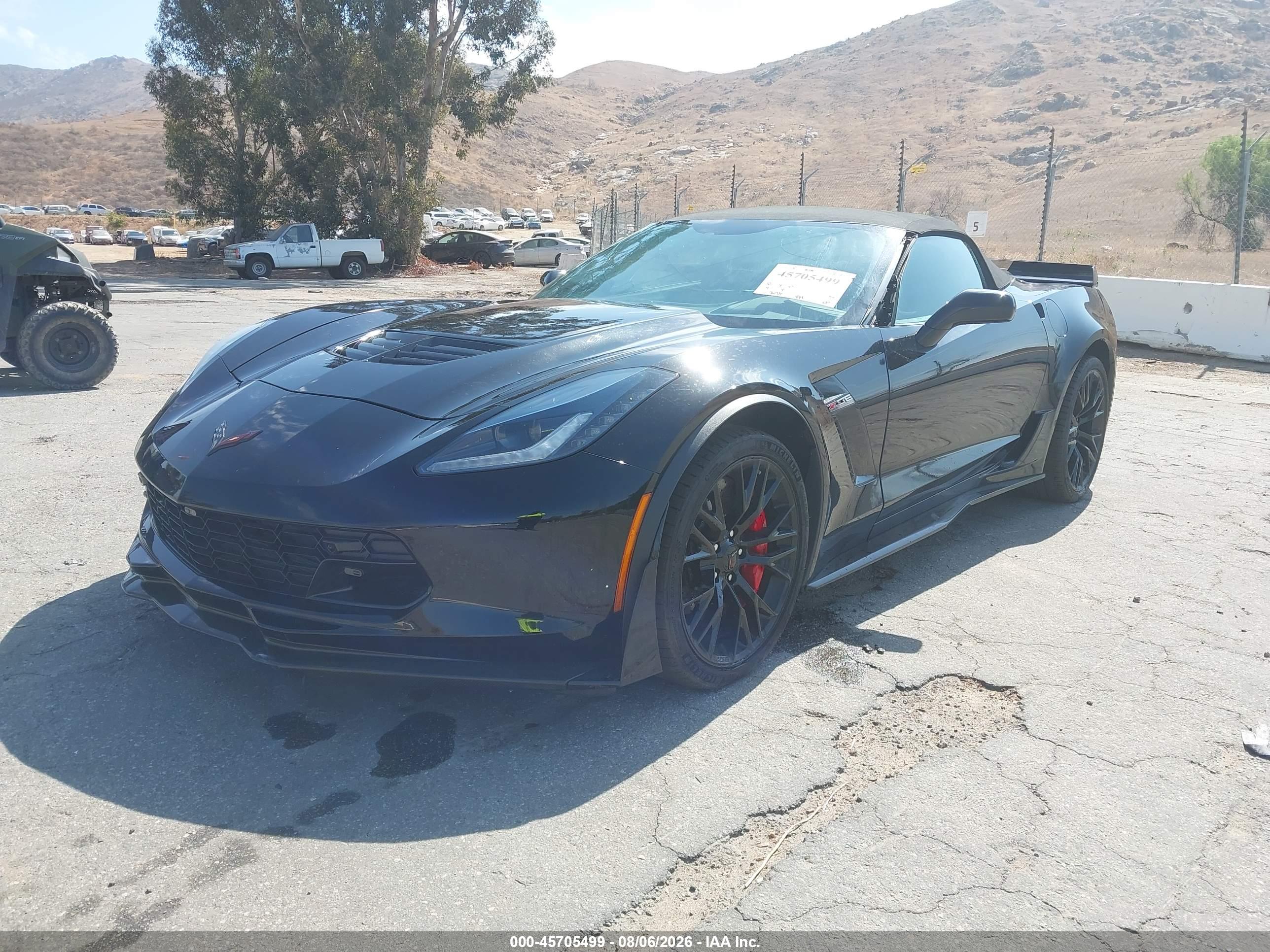 2016 CHEVROLET CORVETTE Z06 — I2