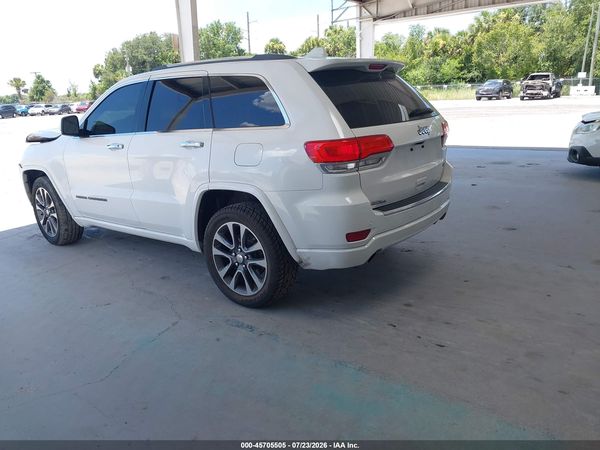 2018 JEEP GRAND CHEROKEE OVERLAND 4X2
