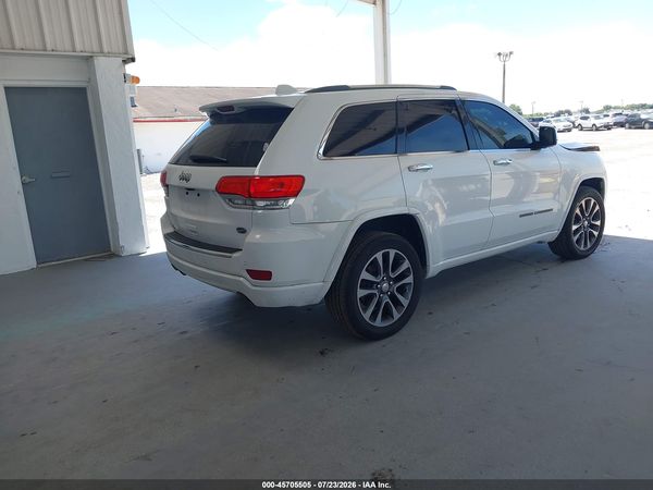 2018 JEEP GRAND CHEROKEE OVERLAND 4X2