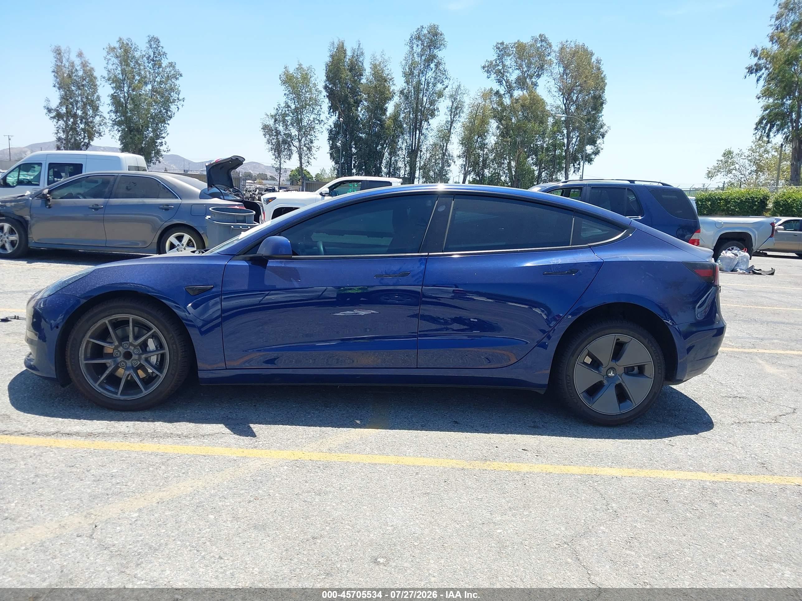 2022 TESLA MODEL 3 REAR-WHEEL DRIVE