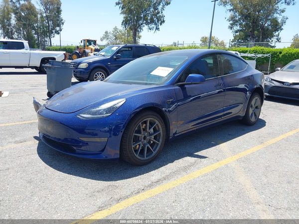 2022 TESLA MODEL 3 REAR-WHEEL DRIVE