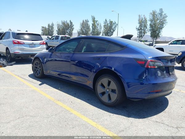 2022 TESLA MODEL 3 REAR-WHEEL DRIVE