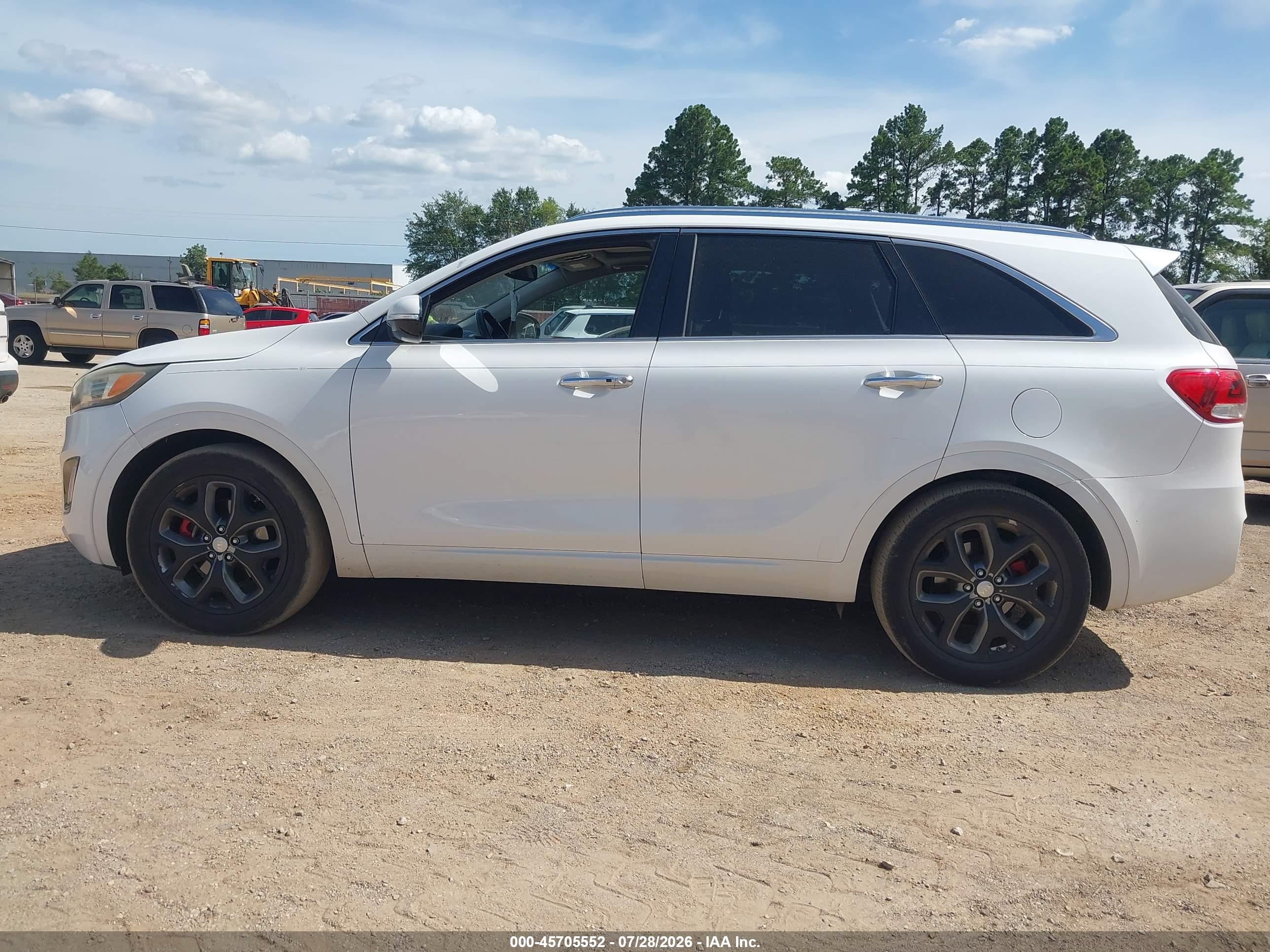 2016 KIA SORENTO 3.3L SX