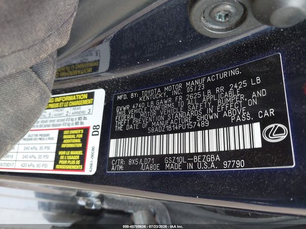 2023 LEXUS ES 350 350 Premium