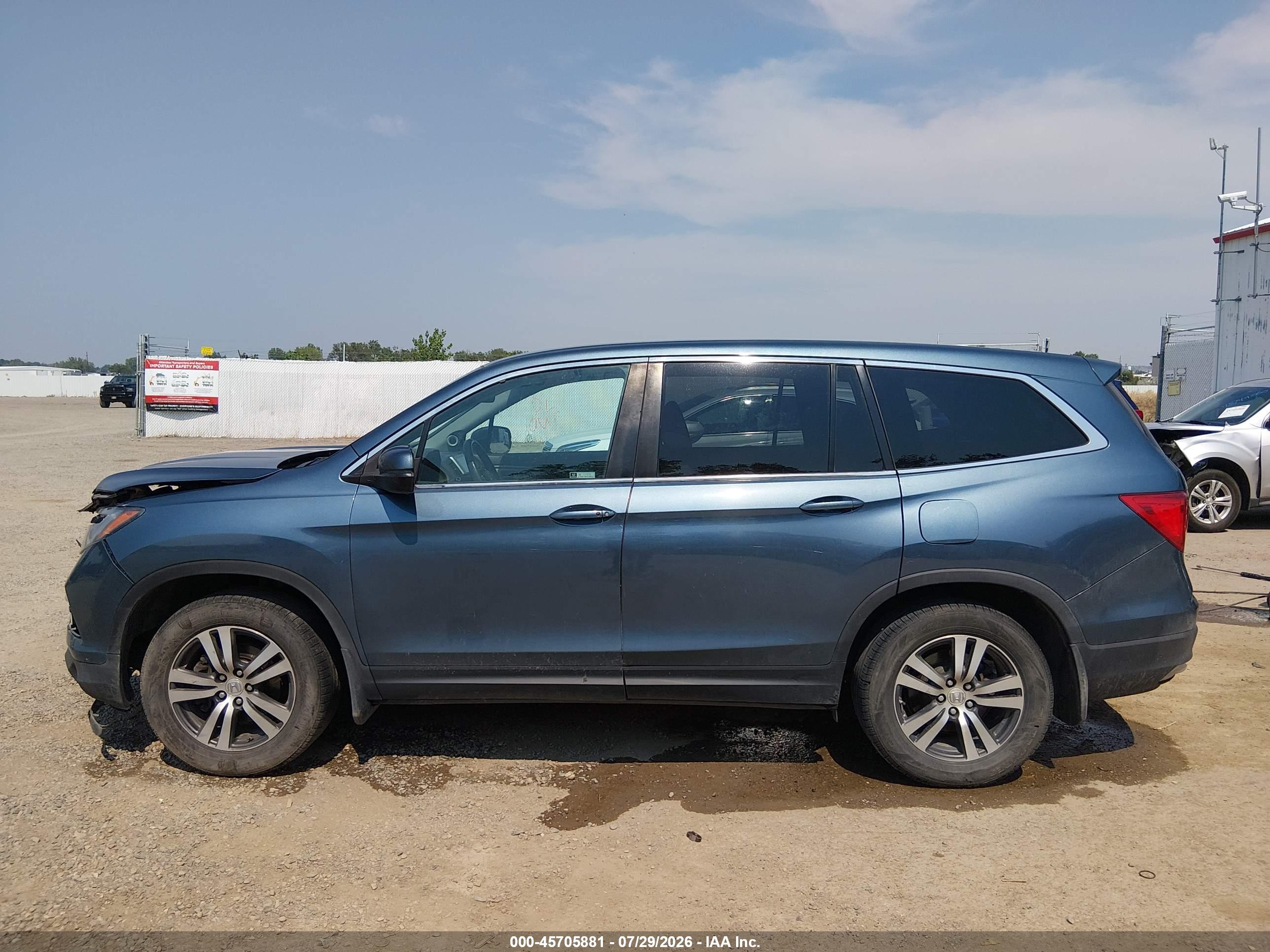 2018 HONDA PILOT EX
