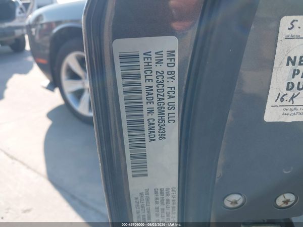 2021 DODGE CHALLENGER SXT