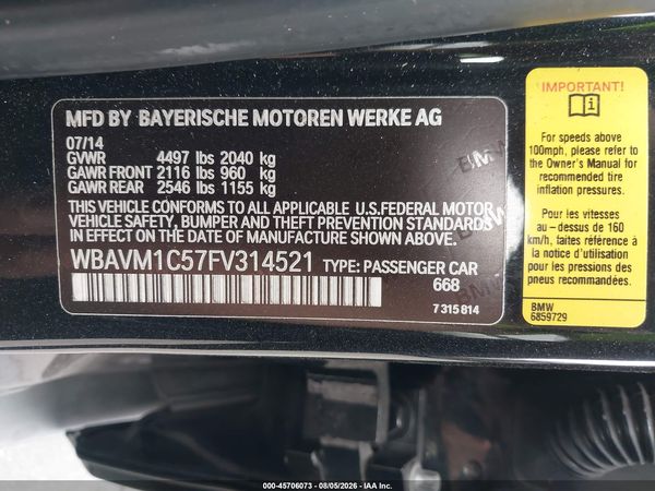 2015 BMW X1 SDRIVE28I