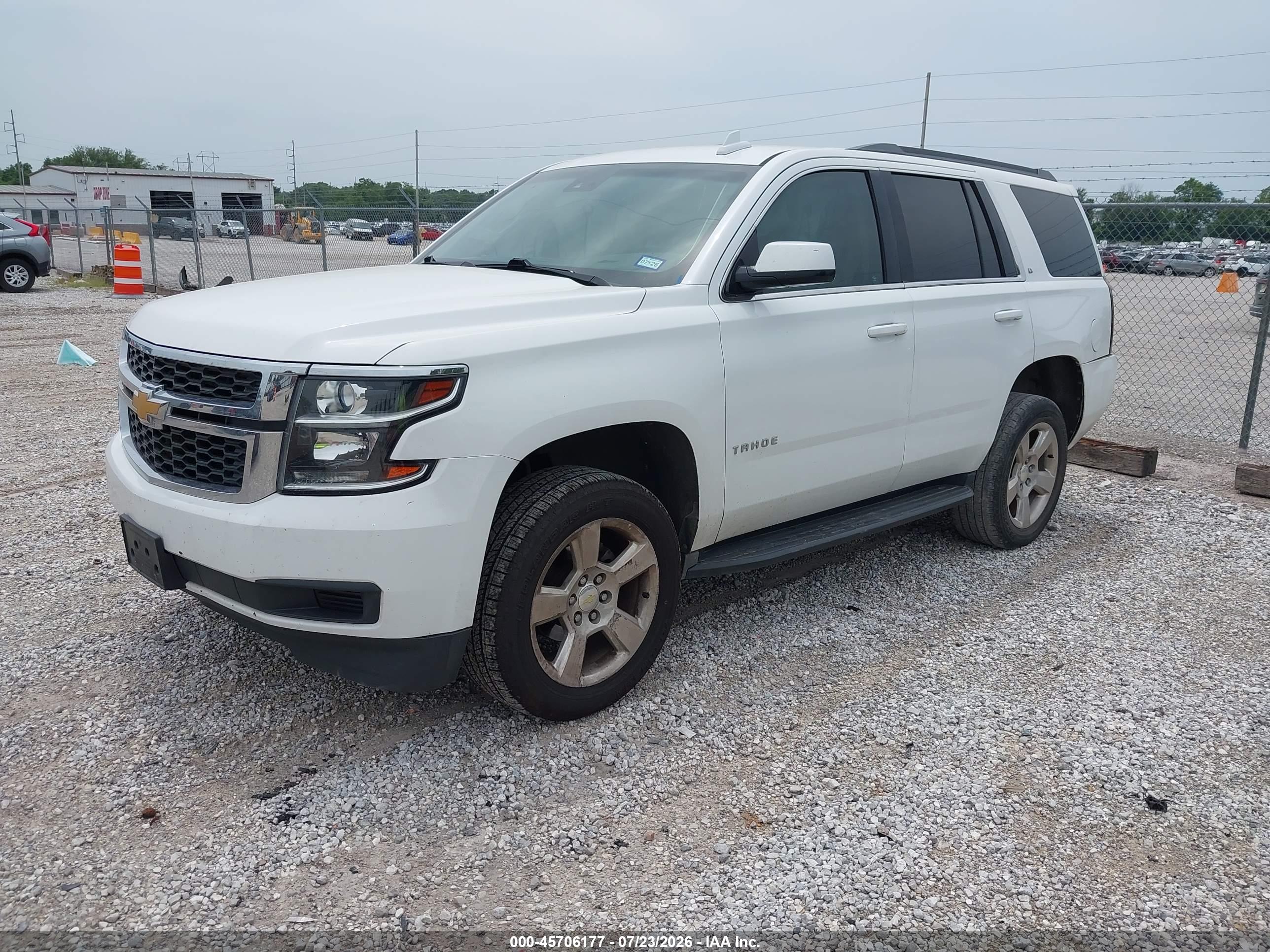 2015 CHEVROLET TAHOE LT — I2