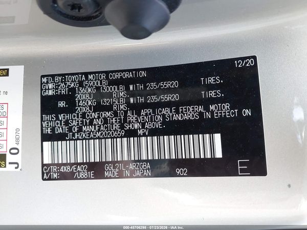 2021 LEXUS RX 350L 350L Premium