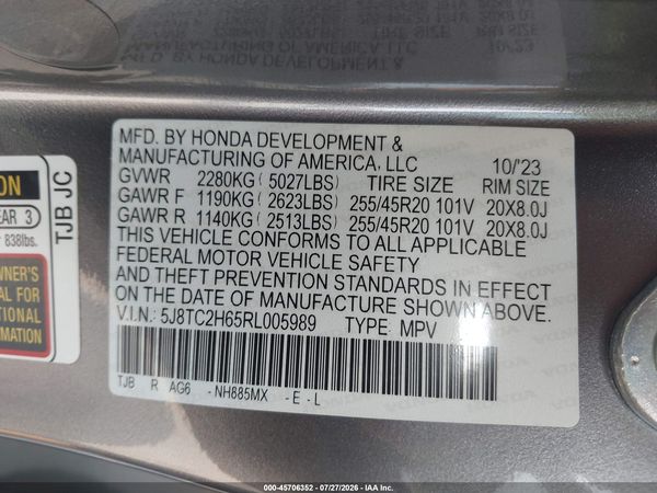 2024 ACURA RDX A-SPEC PACKAGE