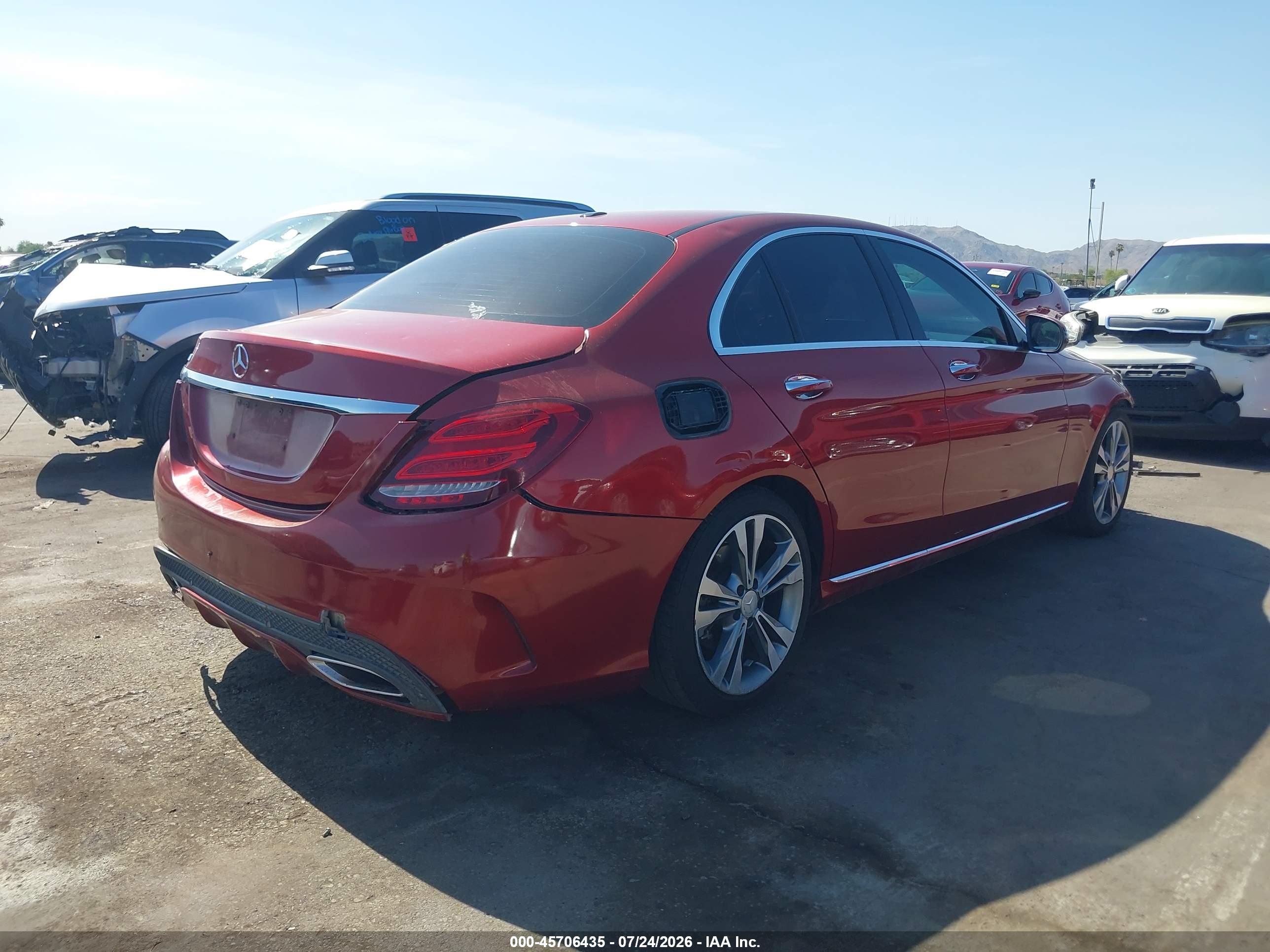 2017 MERCEDES-BENZ C 300 LUXURY/SPORT