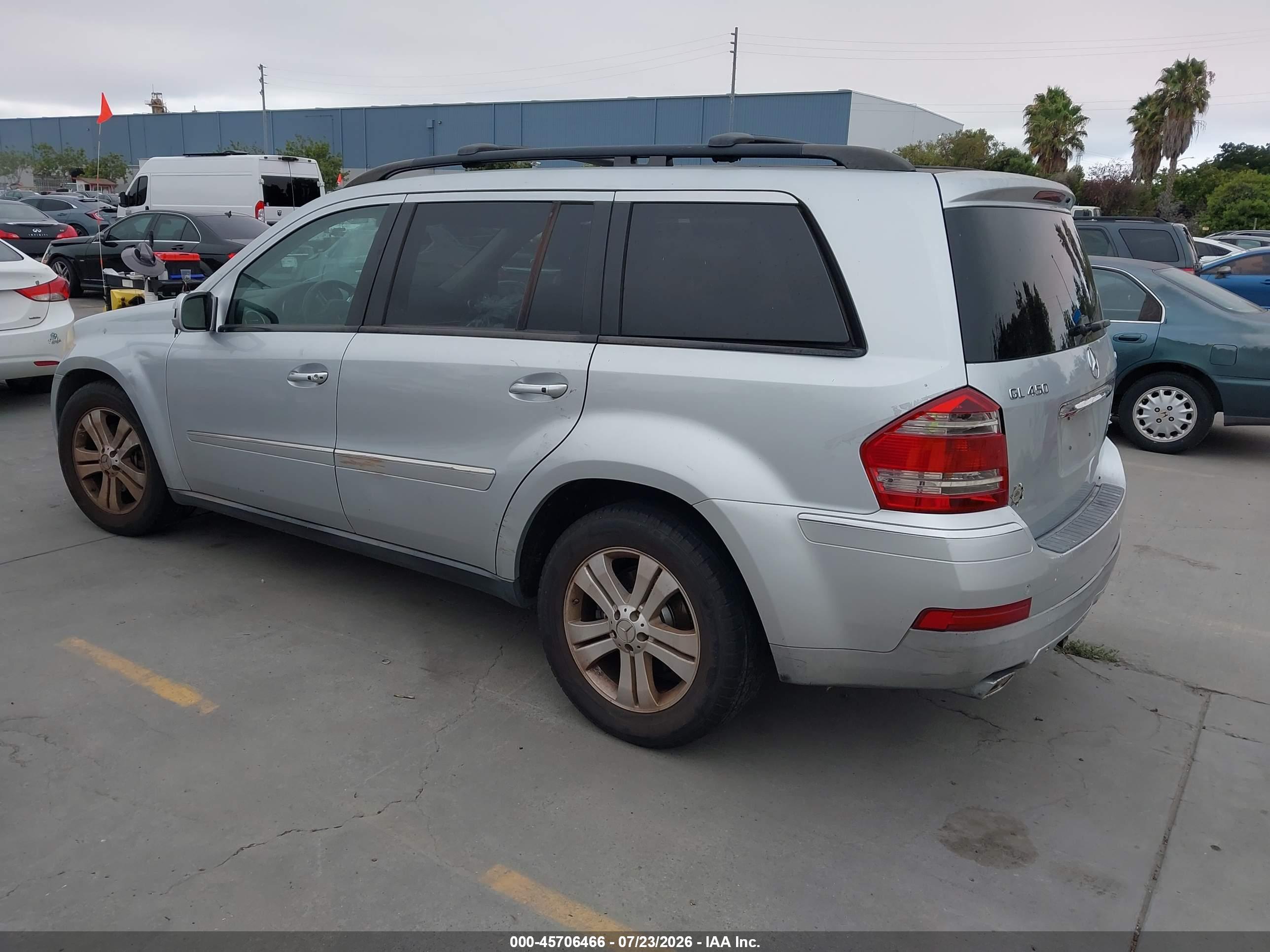 2007 MERCEDES-BENZ GL 450 GL450 4-MATIC