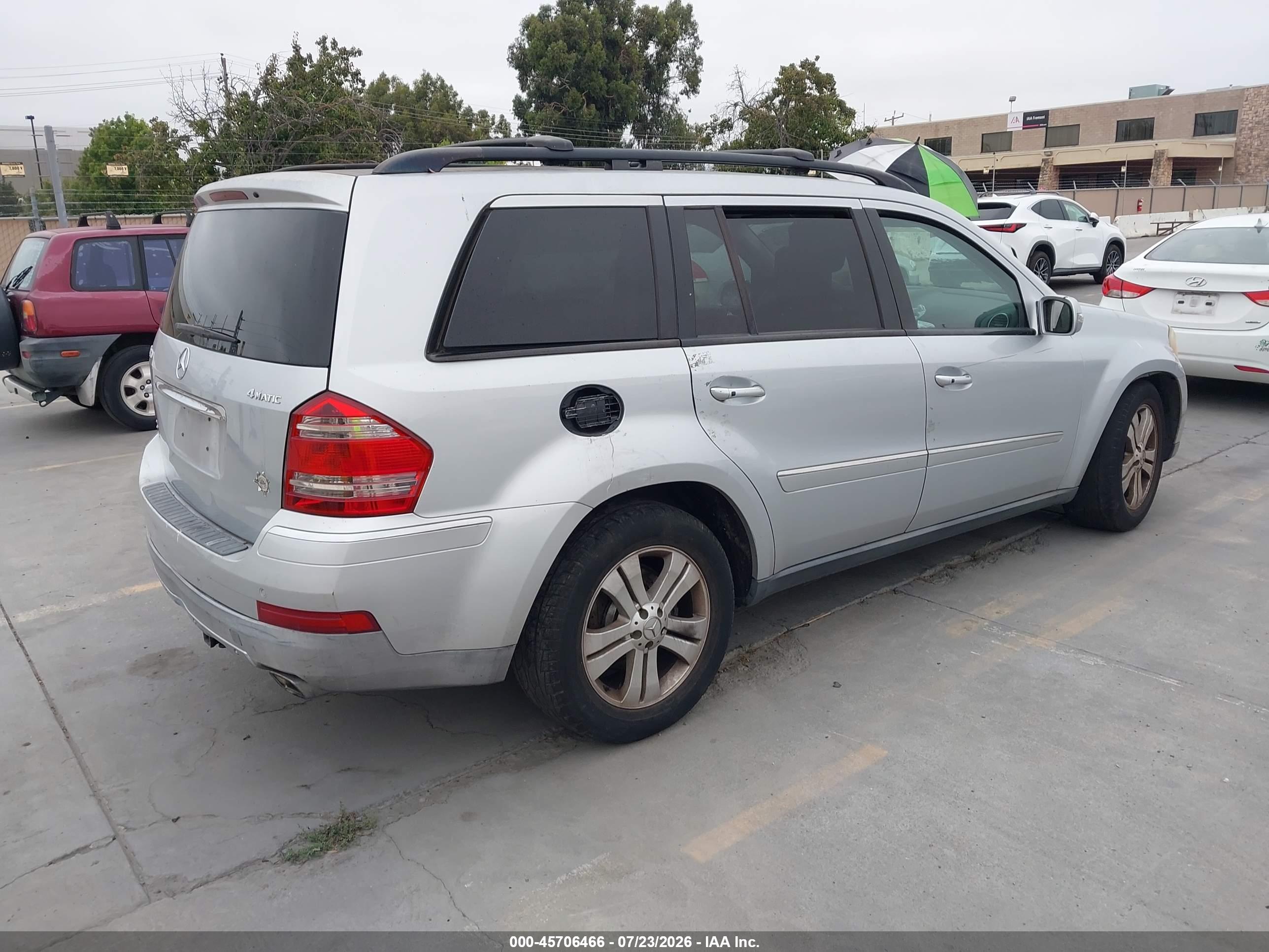 2007 MERCEDES-BENZ GL 450 GL450 4-MATIC