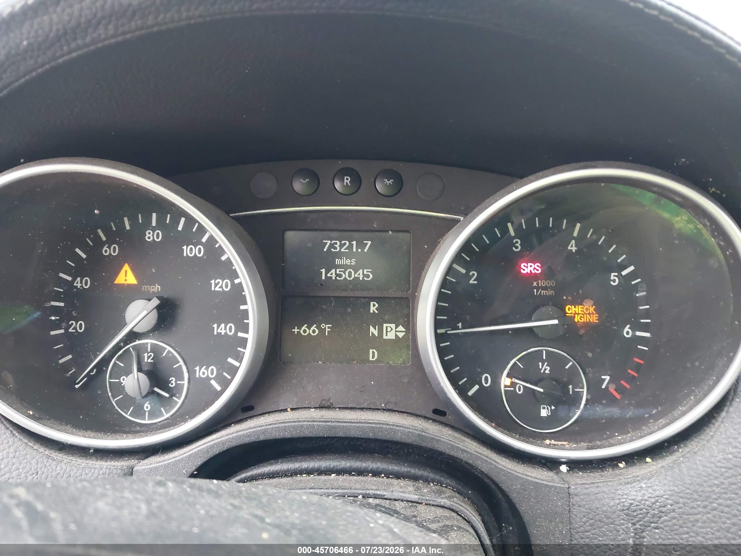 2007 MERCEDES-BENZ GL 450 GL450 4-MATIC