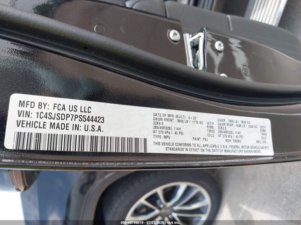2023 JEEP WAGONEER L SERIES III 4X4