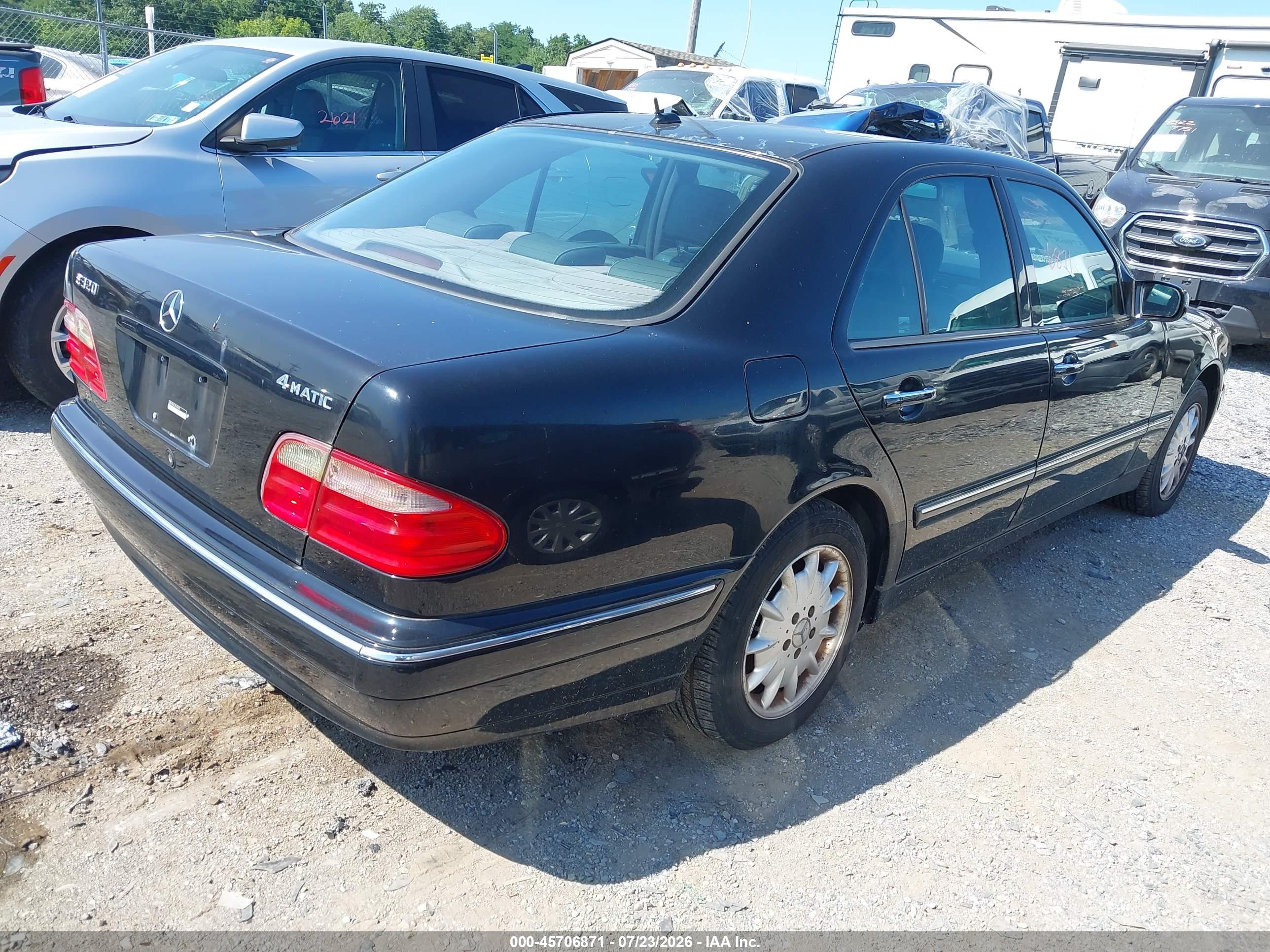2002 MERCEDES-BENZ E 320 E320 4-Matic