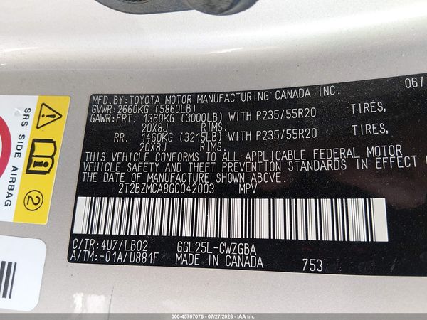 2016 LEXUS RX 350