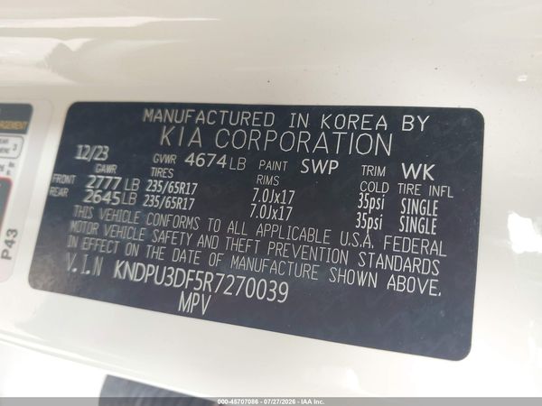 2024 KIA SPORTAGE LX