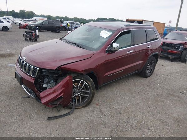 2019 JEEP GRAND CHEROKEE LIMITED 4X4