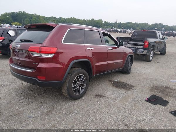 2019 JEEP GRAND CHEROKEE LIMITED 4X4