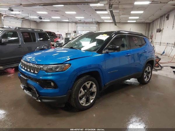 2022 JEEP COMPASS LIMITED 4X4