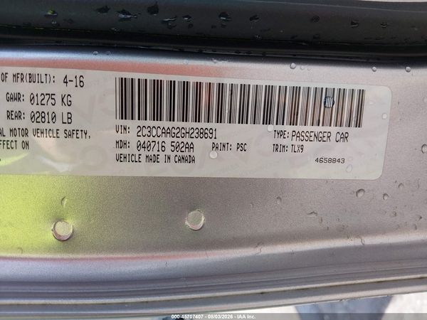 2016 CHRYSLER 300 LIMITED