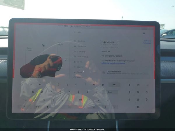 2020 TESLA MODEL Y