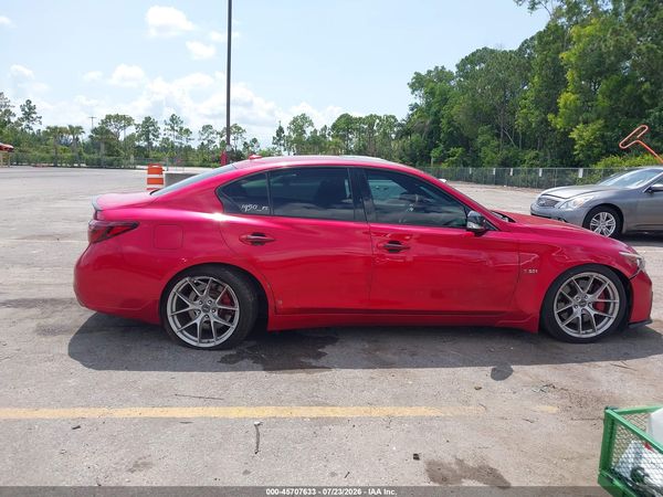 2018 INFINITI Q50 3.0T RED SPORT 400
