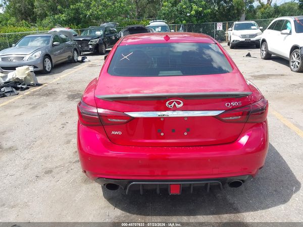 2018 INFINITI Q50 3.0T RED SPORT 400