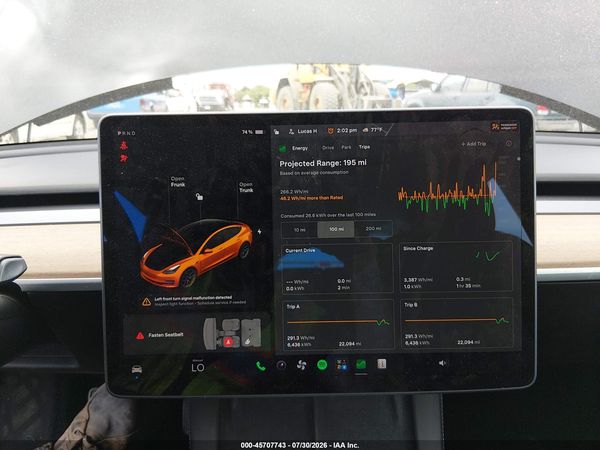 2021 TESLA MODEL 3