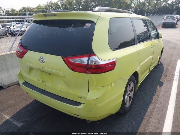 2015 TOYOTA SIENNA LE 8 PASSENGER