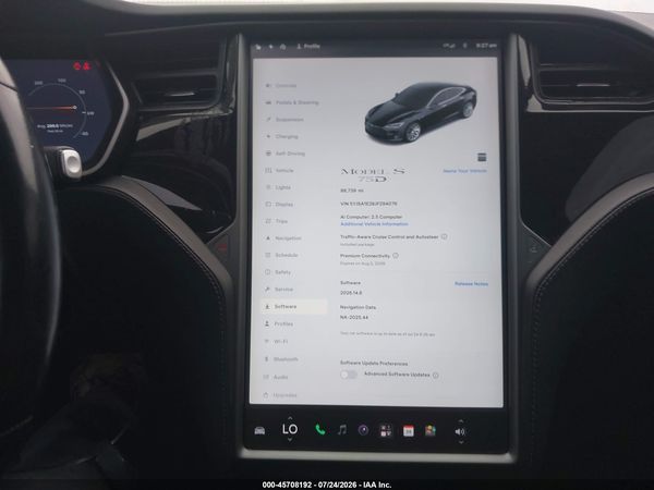 2018 TESLA MODEL S 100D/75D/P100D