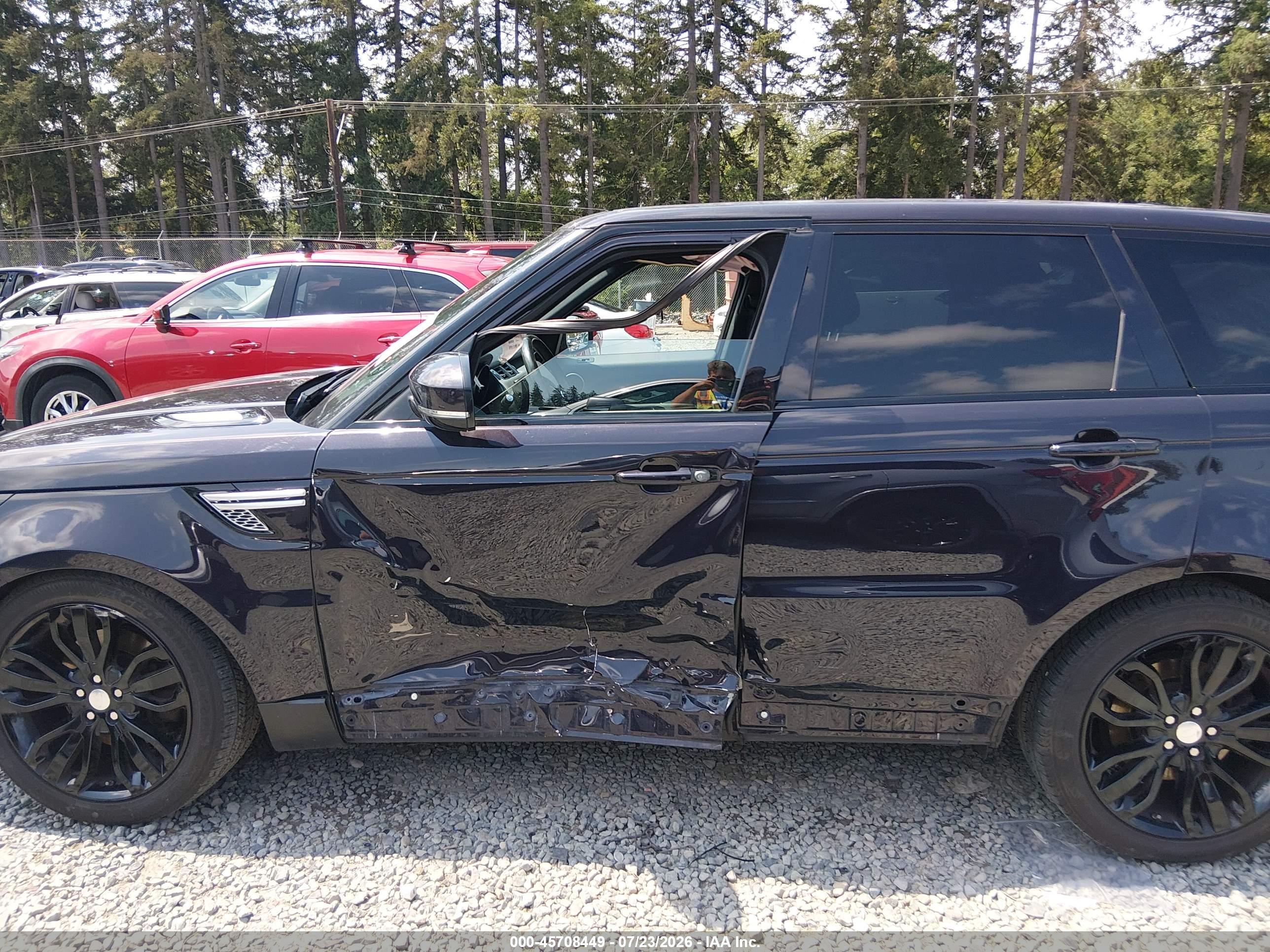 2015 LAND ROVER RANGE ROVER SPORT 3.0L V6 SUPERCHARGED HSE