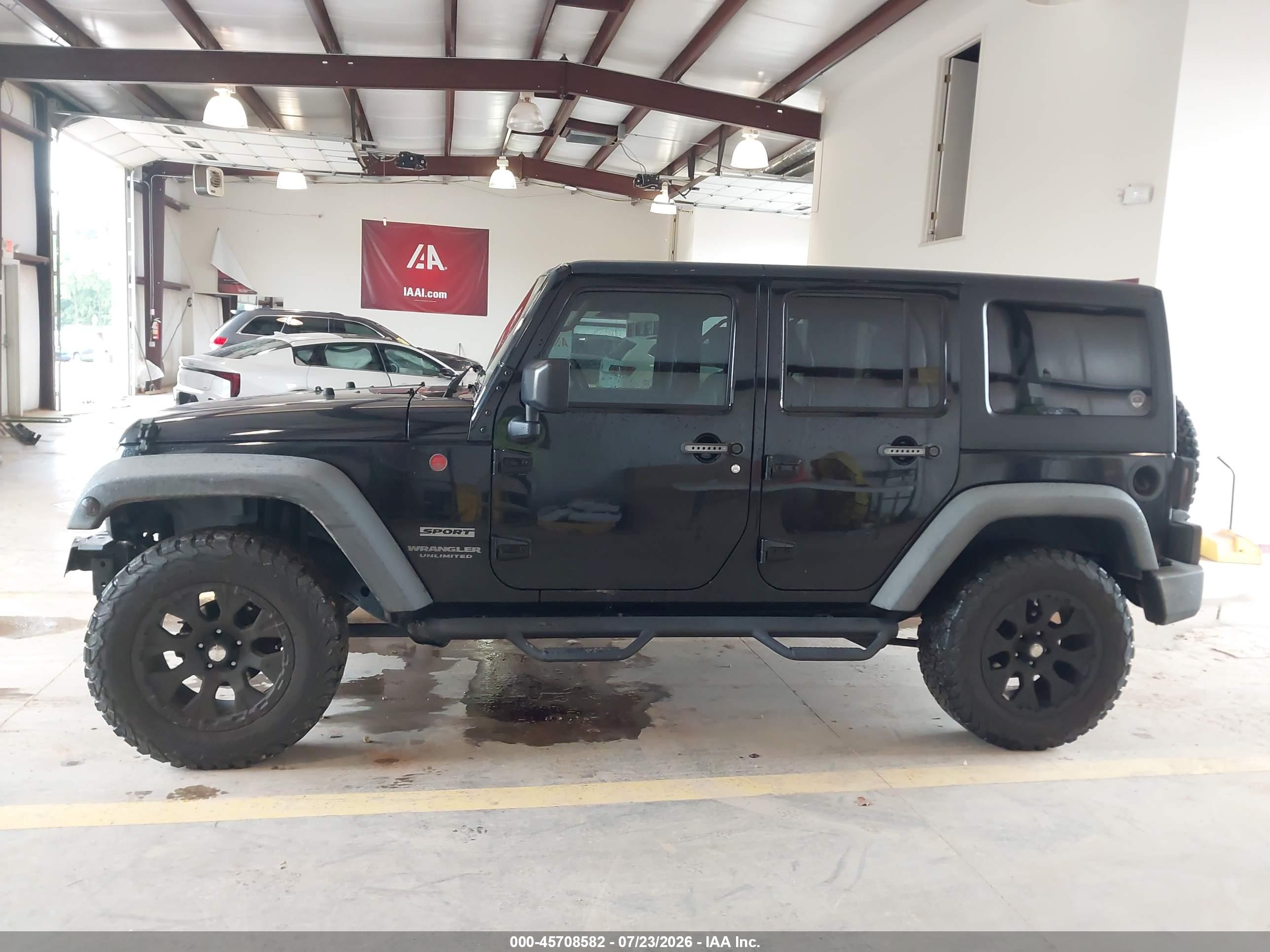2016 JEEP WRANGLER UNLIMITED SPORT