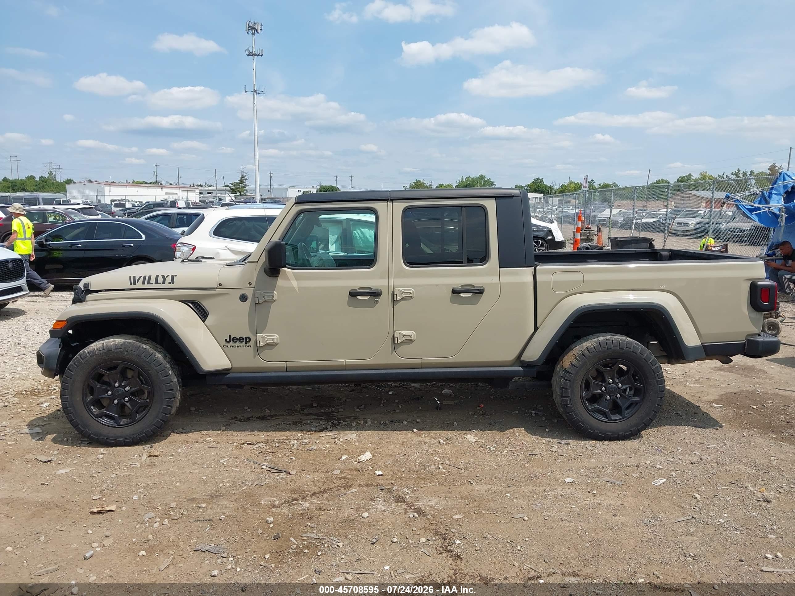2022 JEEP GLADIATOR WILLYS 4X4