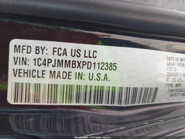 2023 JEEP CHEROKEE ALTITUDE LUX 4X4