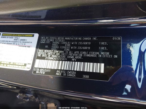 2026 LEXUS RX 350H PREMIUM