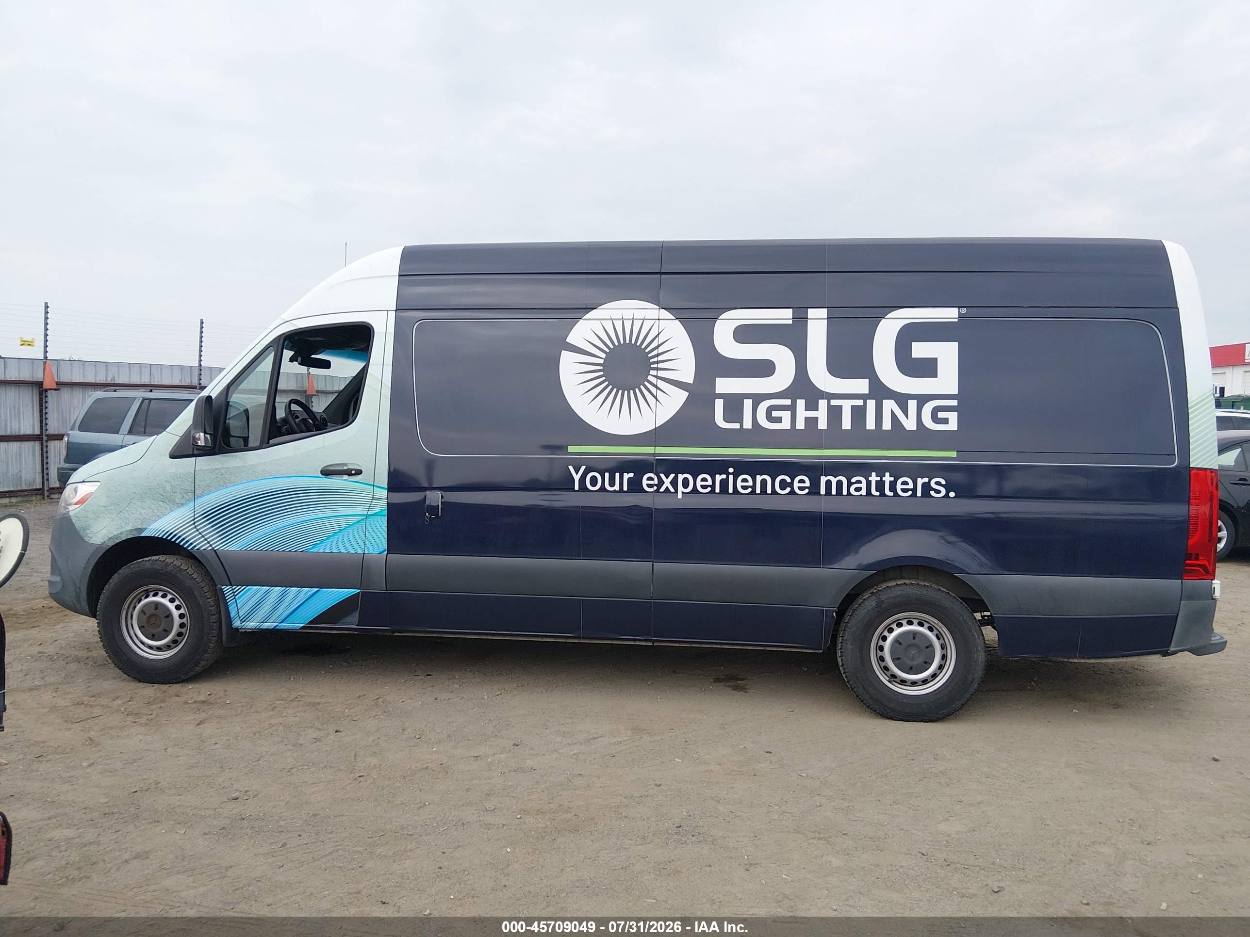 2019 MERCEDES-BENZ SPRINTER 2500 HIGH ROOF V6