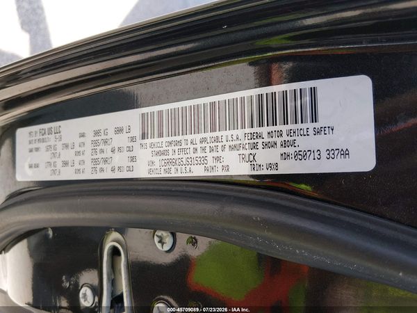 2018 RAM 1500 TRADESMAN  4X2 5'7 BOX