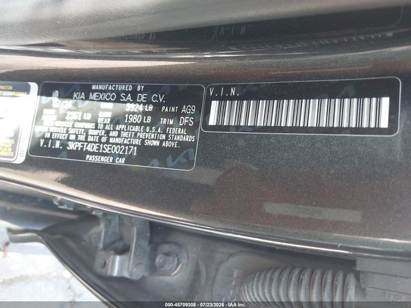 2025 KIA K4 LXS
