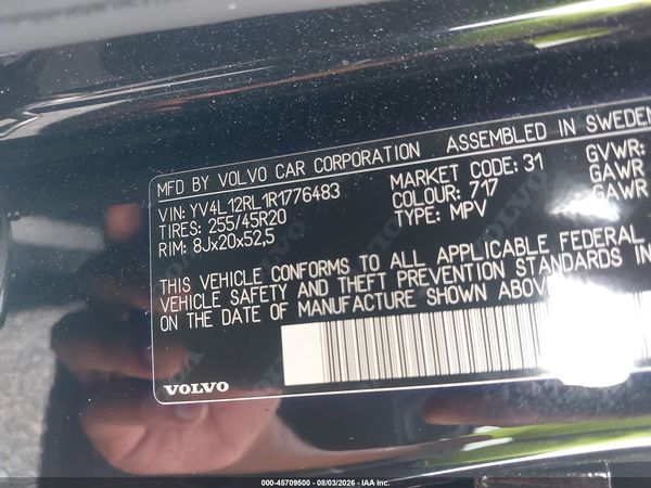 2024 VOLVO XC60 B5 PLUS DARK THEME