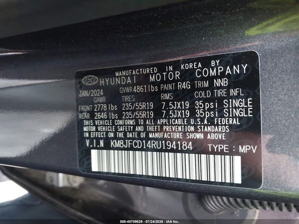 2024 HYUNDAI TUCSON HYBRID N LINE