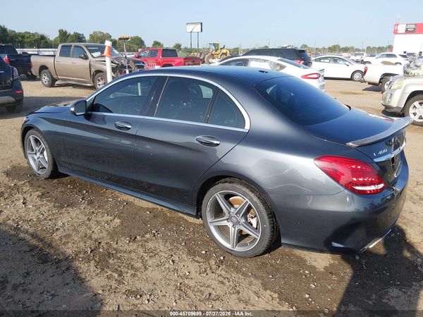 2015 MERCEDES-BENZ C 400 4MATIC