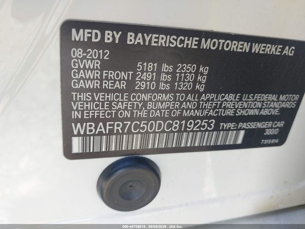 2013 BMW 535I