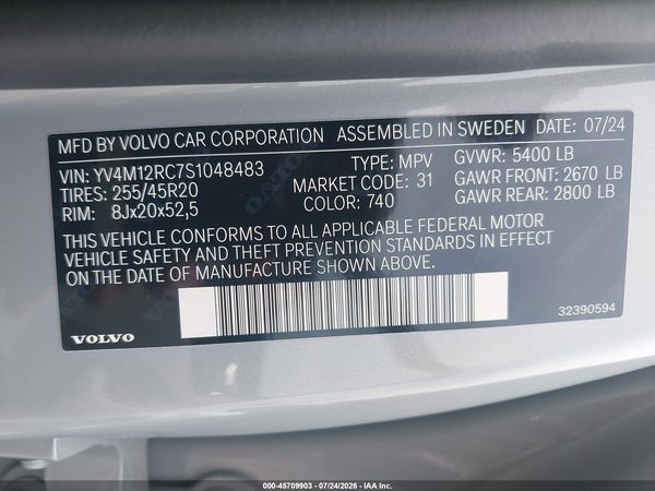 2025 VOLVO XC60 B5 PLUS