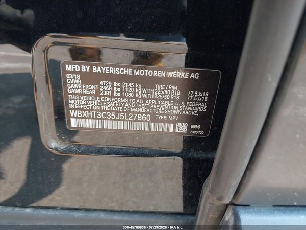 2018 BMW X1 XDRIVE28I