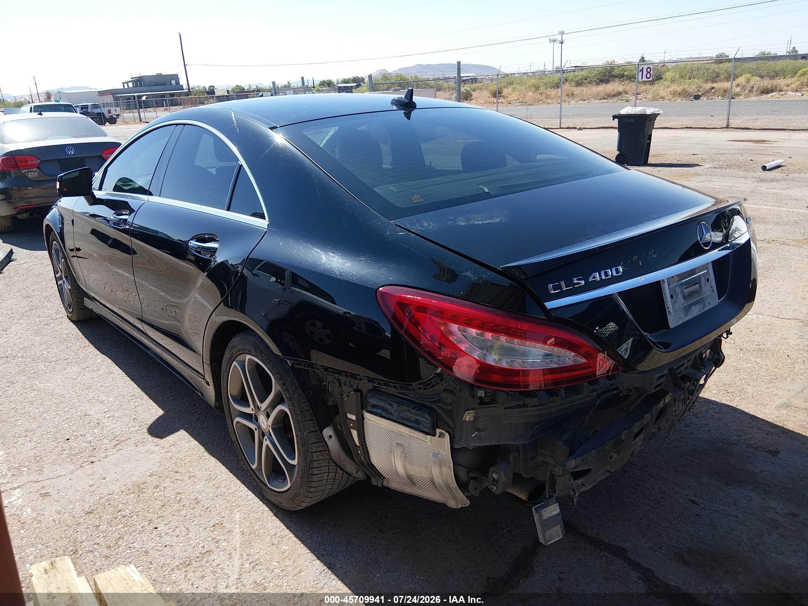 2015 MERCEDES-BENZ CLS 400 4MATIC