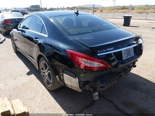 2015 MERCEDES-BENZ CLS 400 4MATIC